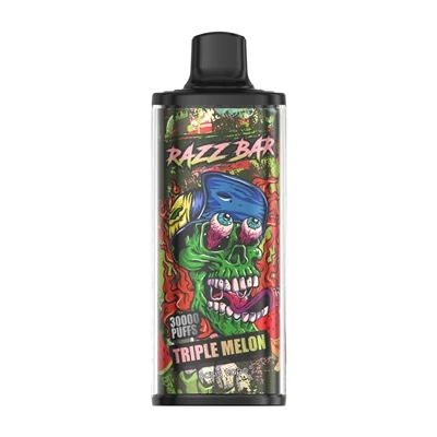 Razz Bar 30000 Puffs vienreizējās lietošanas vape no jauna definē augstas vei...