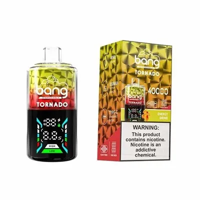 Bang Tornado 40000 dvesmas Crystal Eshisha eļļas vape