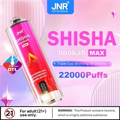 Jnr shisha hookah max 22000 dveseļi