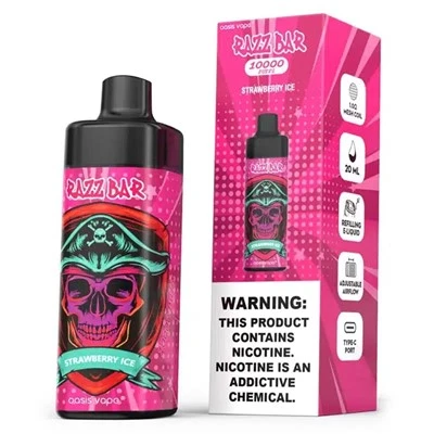 Razz Bar 10000 Puffs e-cigarete