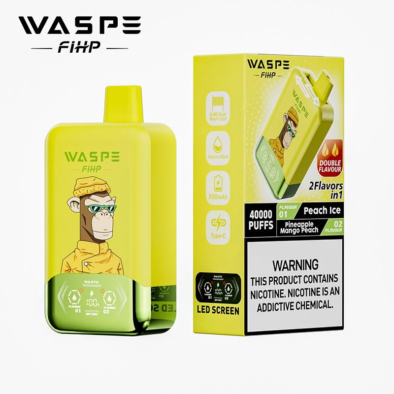 WASPE Double Flavor 40000PUFFS Disposable Vape